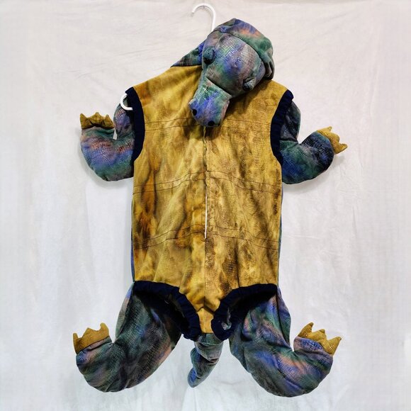 Colorful & Metallic Colour Alligator Costume for Kids - Picture 2 of 7